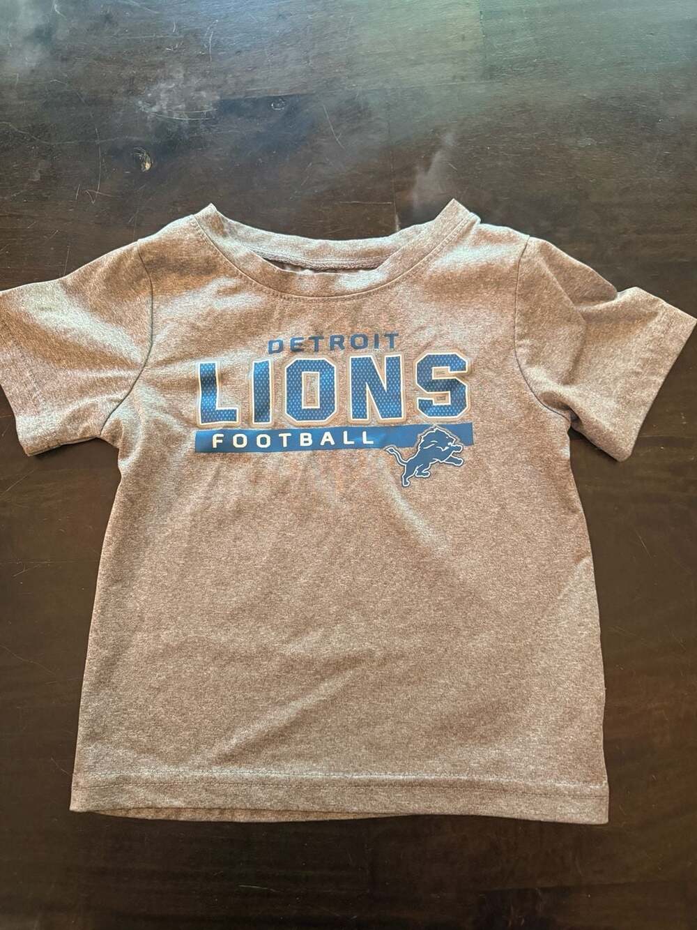 Detroit Lions Youth Gray T-Shirt 2T